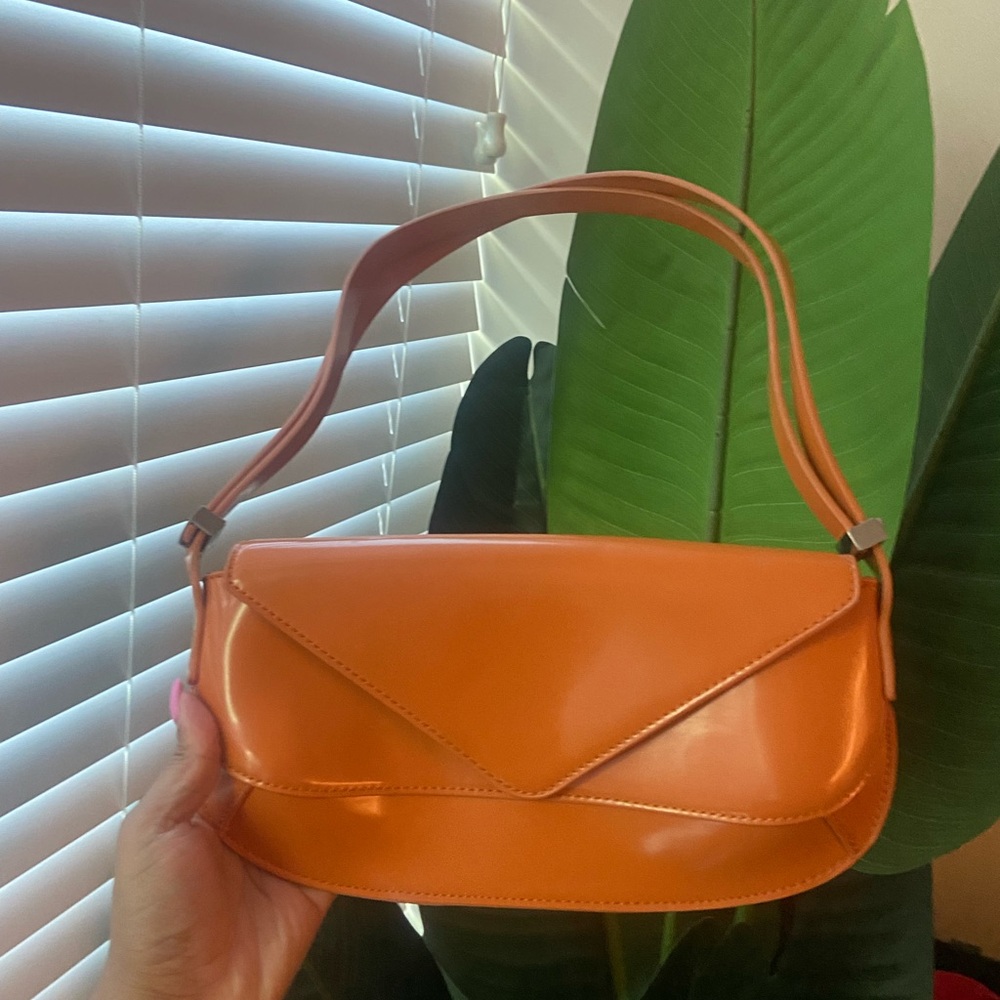 Zara Burnt Orange Shoulder Bag